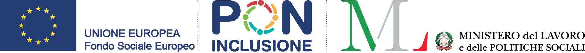 Unione Europea Fondo Sociale Europeo - PON inclusione - Ministero del lavoro e delle politiche sociali