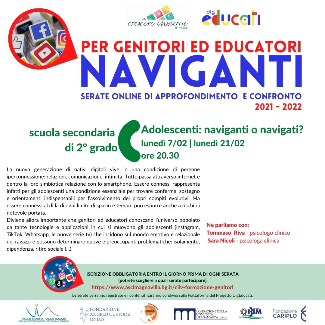 Naviganti – Adolescenti