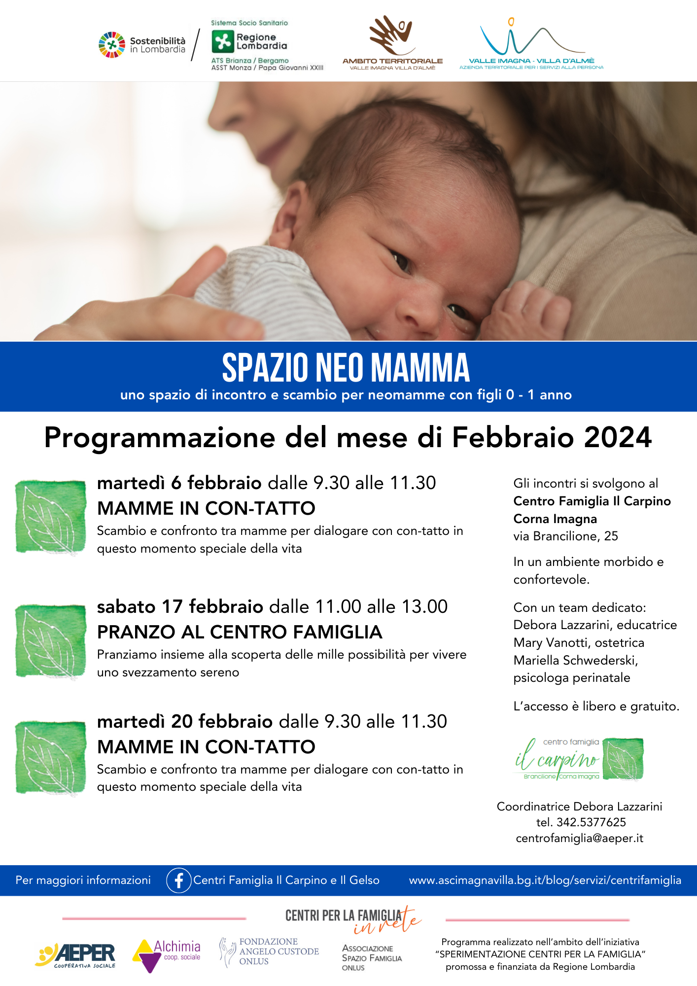 4a versione Spazio neo mamma il Gelso